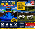 Water Slide Party Package